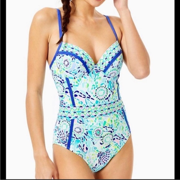 Lilly Pulitzer Other - Palma One Piece Swimsuit sz 10